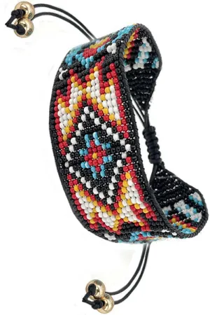 Aztec Seed Bead Bracelet