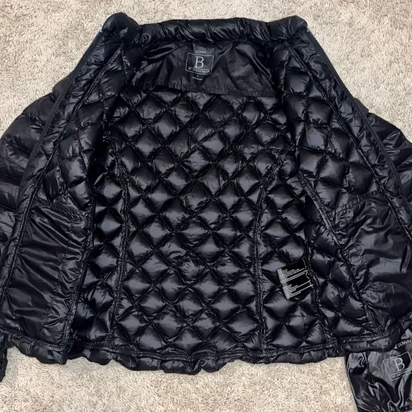 B by Bernardo Stylish Black Packable Down Puffer Jacket 🖤