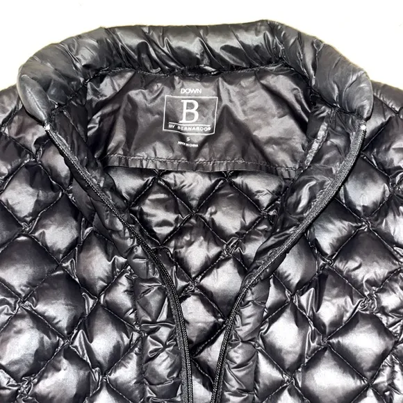 B by Bernardo Stylish Black Packable Down Puffer Jacket 🖤