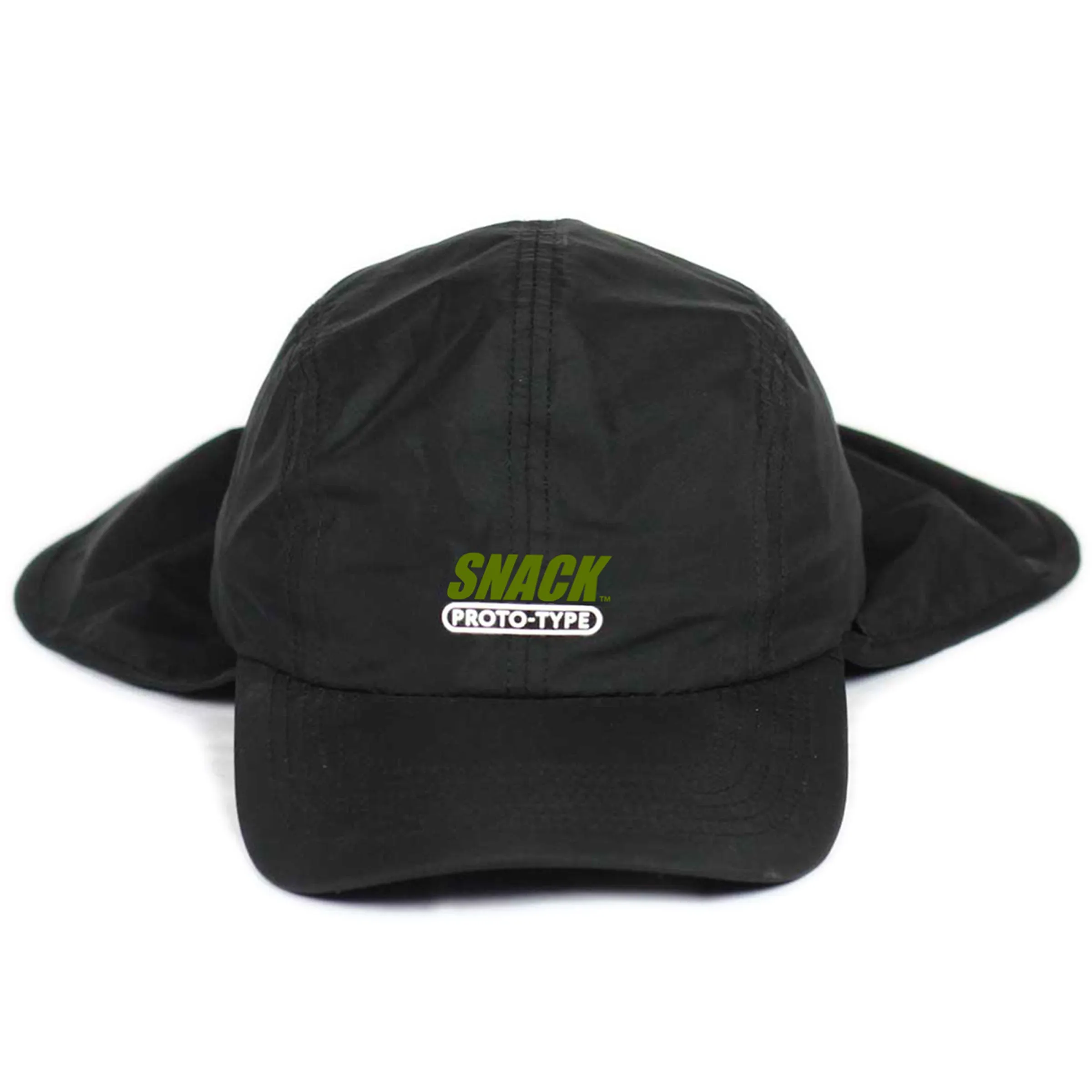 BACK OFF NECKFLAP HAT