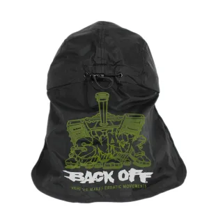 BACK OFF NECKFLAP HAT