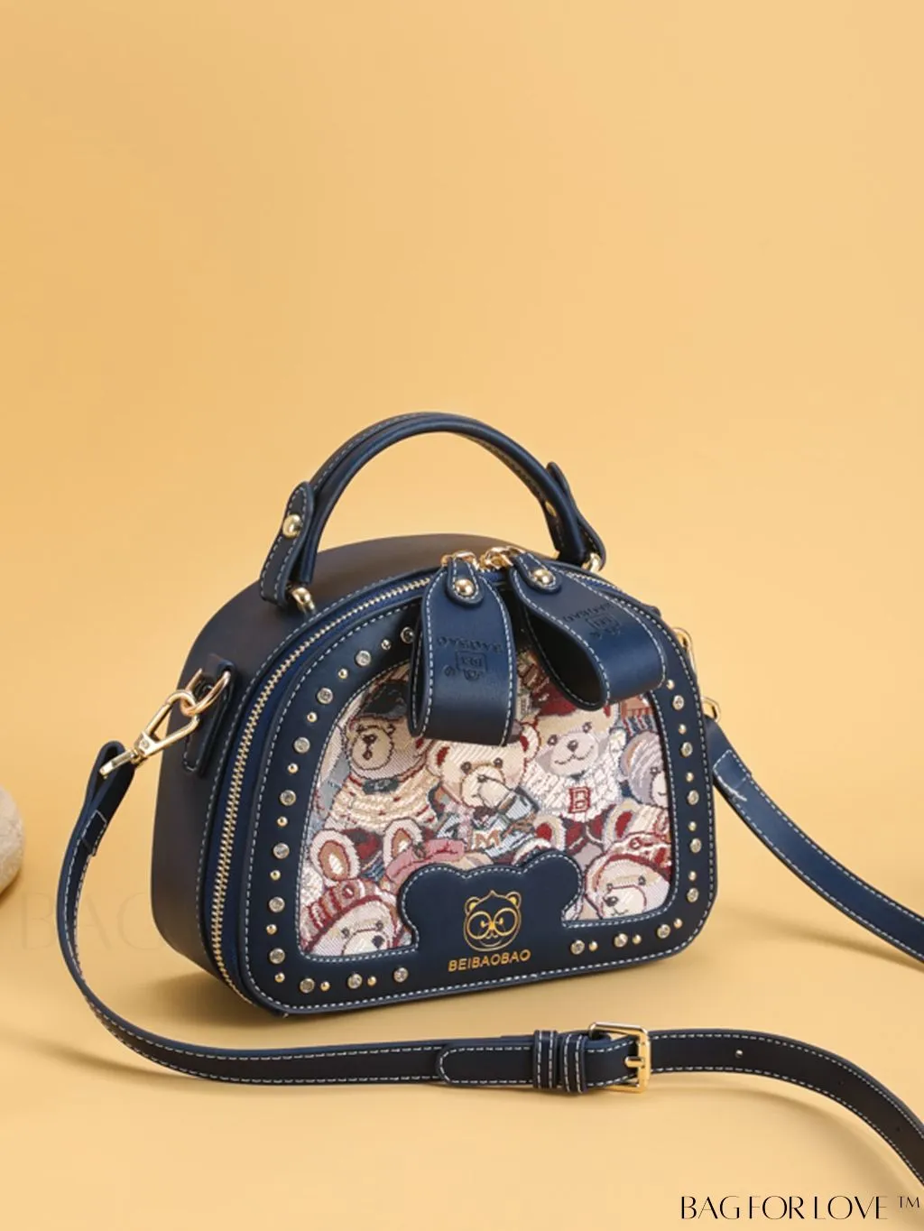 BagForLove - Versatile Bear-shaped Cartoon Box Bag: Fashionable and Functional Handbag