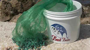 Bait Buster Bait Cast Nets CBT-BB12, 12 ft. Radius, 3/8" Sq. Mesh