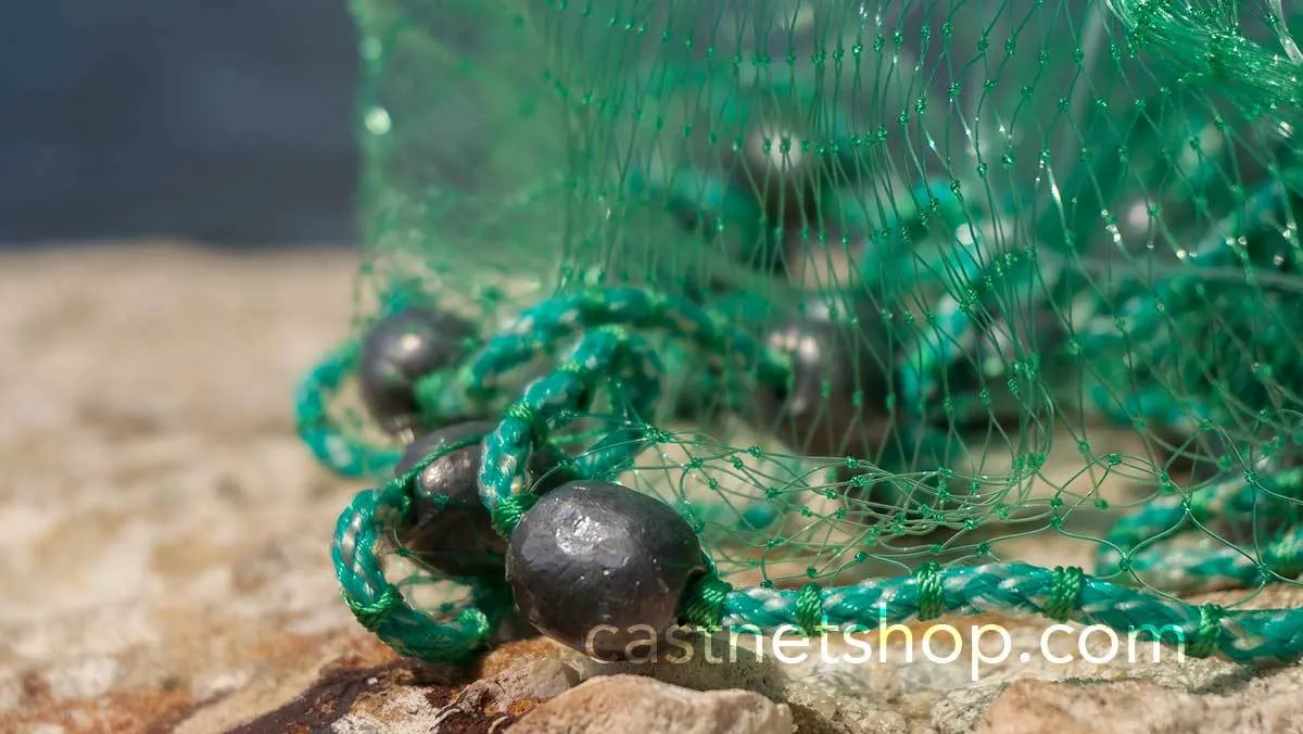 Bait Buster Bait Cast Nets CBT-BB9, 9 ft. Radius, 3/8" Sq. Mesh