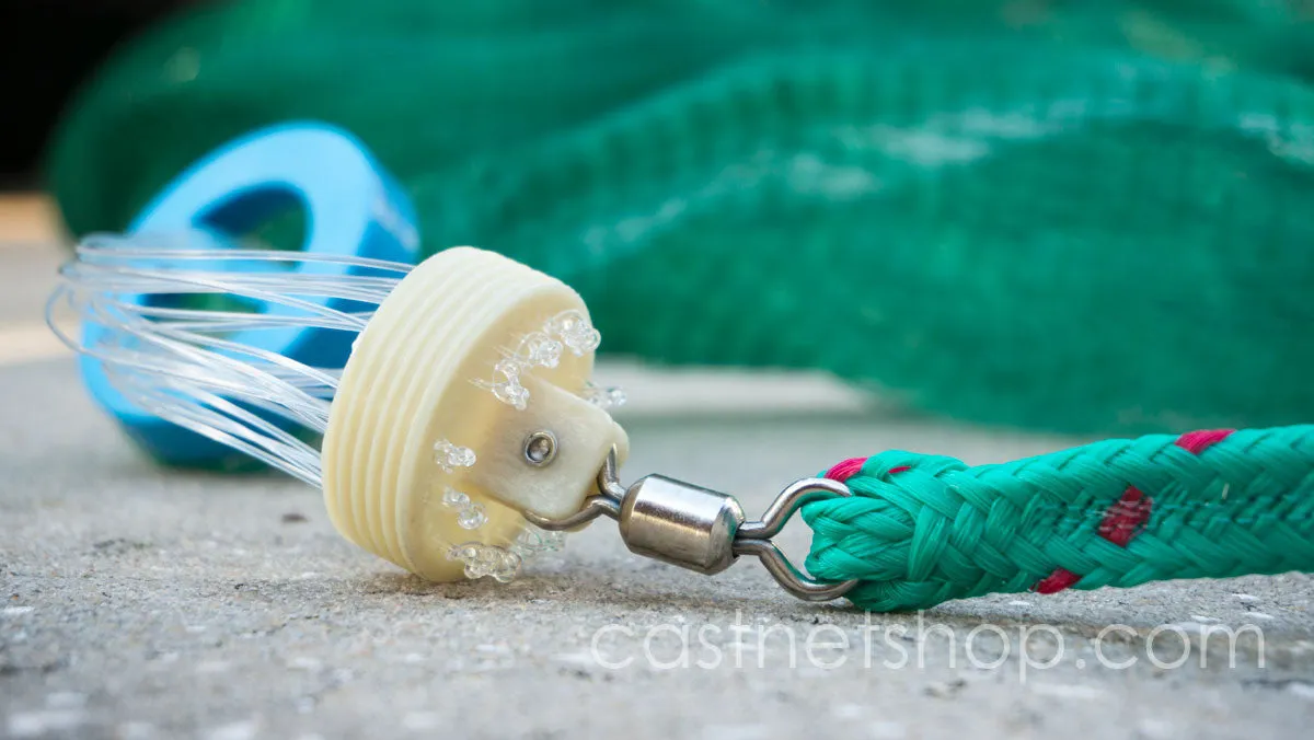 Bait Buster Bait Cast Nets CBT-BBA8, 8 ft. Radius, 1/2" Sq. Mesh