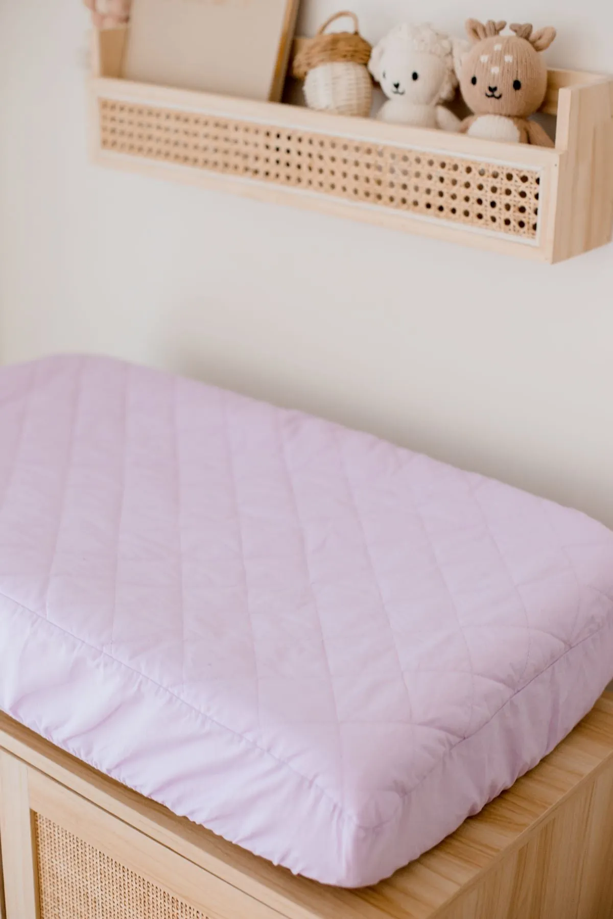 Bambella Waterproof Bassinet Sheet | Lavender Haze