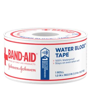 Band-Aid Brand of First Aid Products Water Block Waterproof Tape