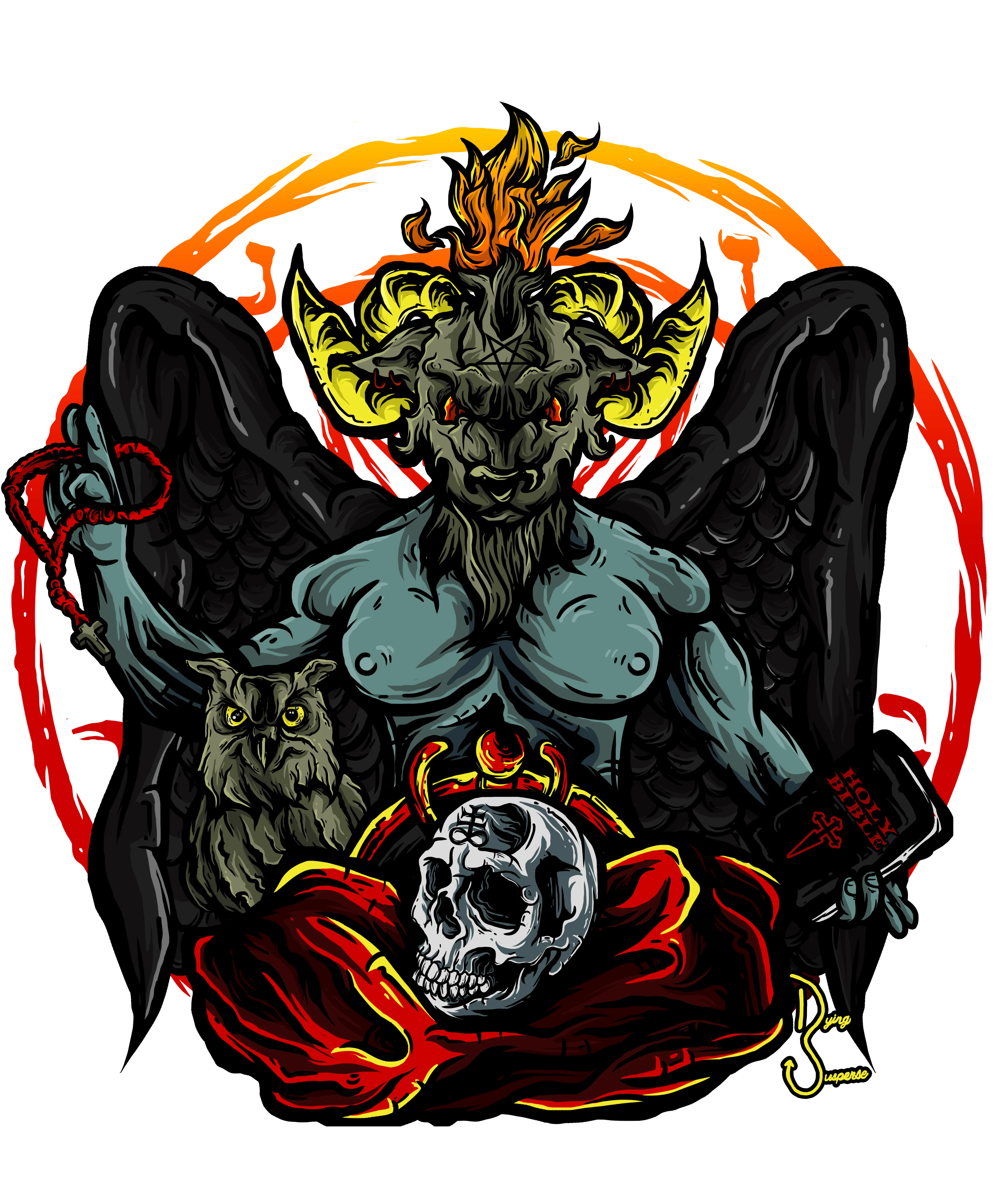 Baphomet Sticker