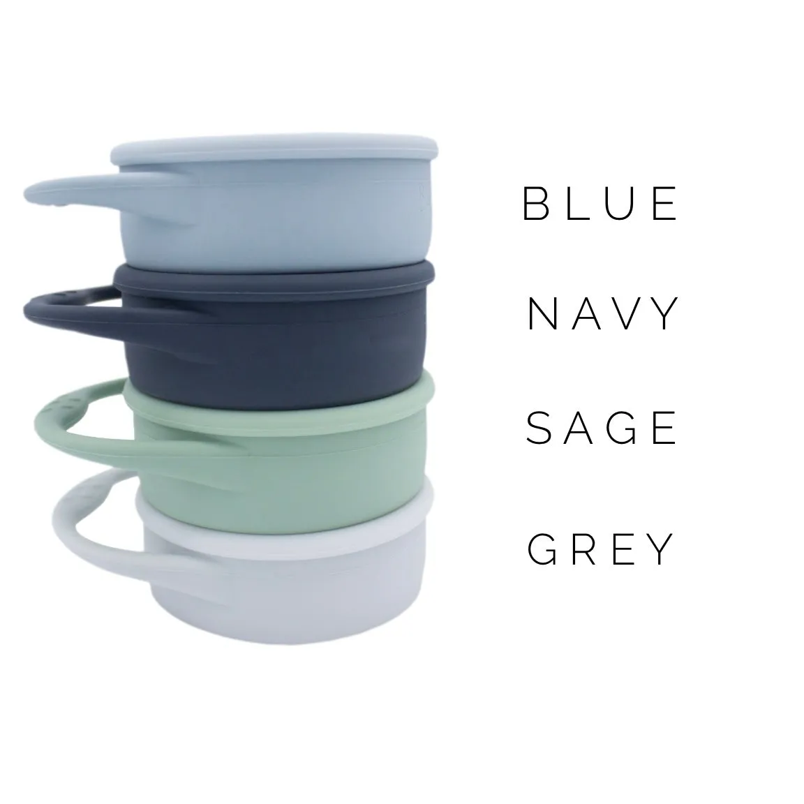 BapronBaby Silicone Collapsible Snack Cup - Sage