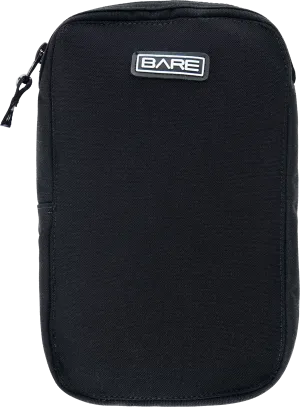 BARE NEOPRENE BELLOWS POCKET WITH ZIPPER