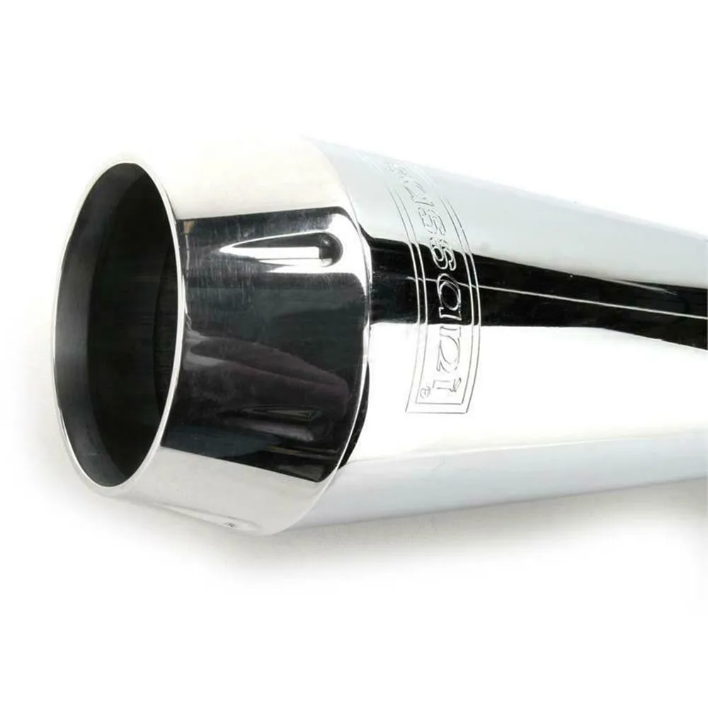 Bassani - Road Rage 2-Into-1 Short Exhaust - 1986-2003 Sportster XL - Chrome