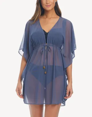Be Transparent Mesh Caftan