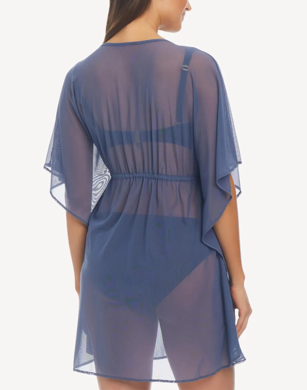 Be Transparent Mesh Caftan