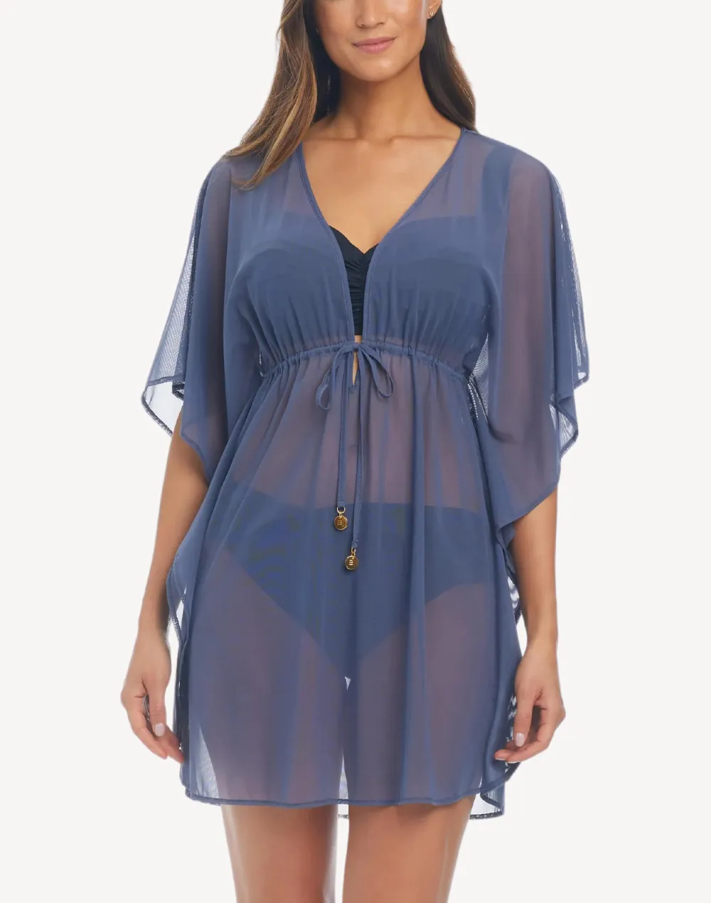 Be Transparent Mesh Caftan