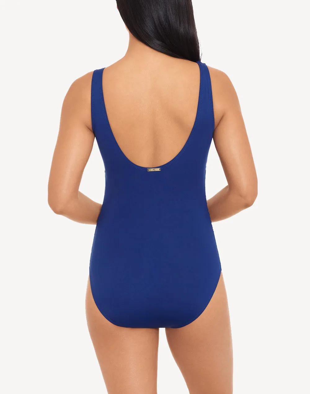 Beach Club Solids Ruffle Underwire One Piece