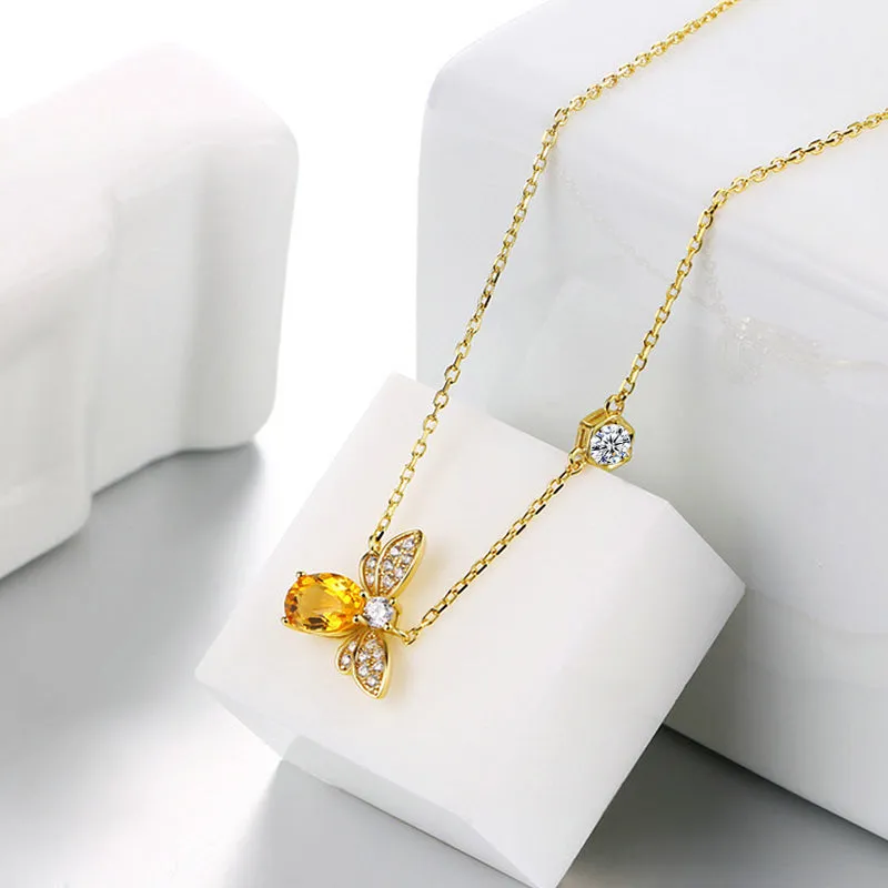 Bee Jewel Necklace