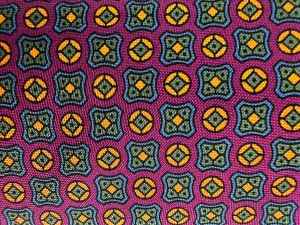 Begonia Geometric Tie