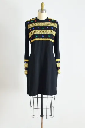 Bejeweled Band Knit Dress