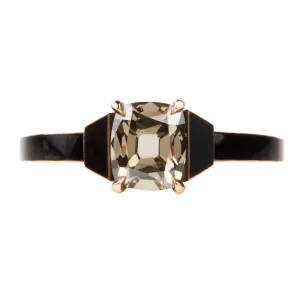 Bell & Bird Colored Diamond Ring