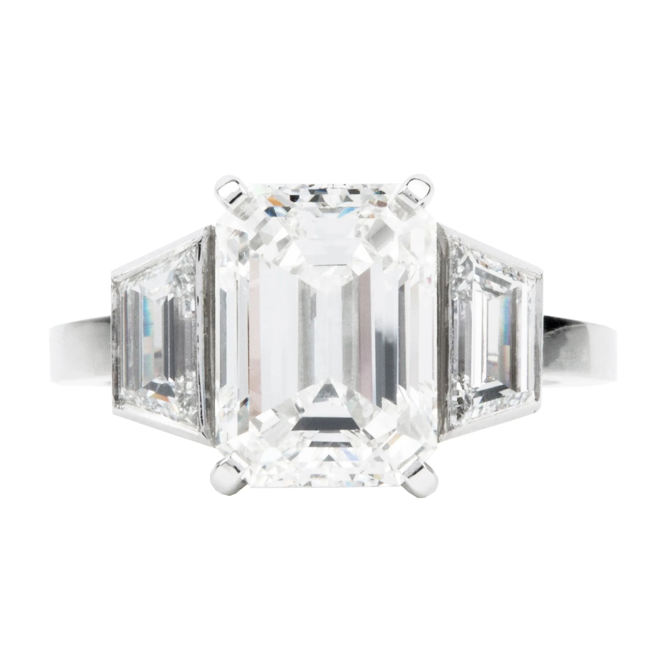 Bell & Bird Three Stone Diamond Ring