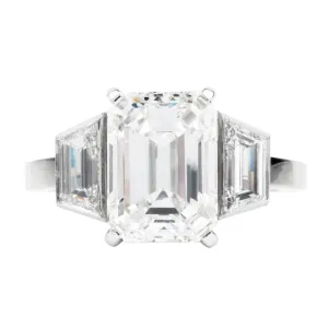 Bell & Bird Three Stone Diamond Ring