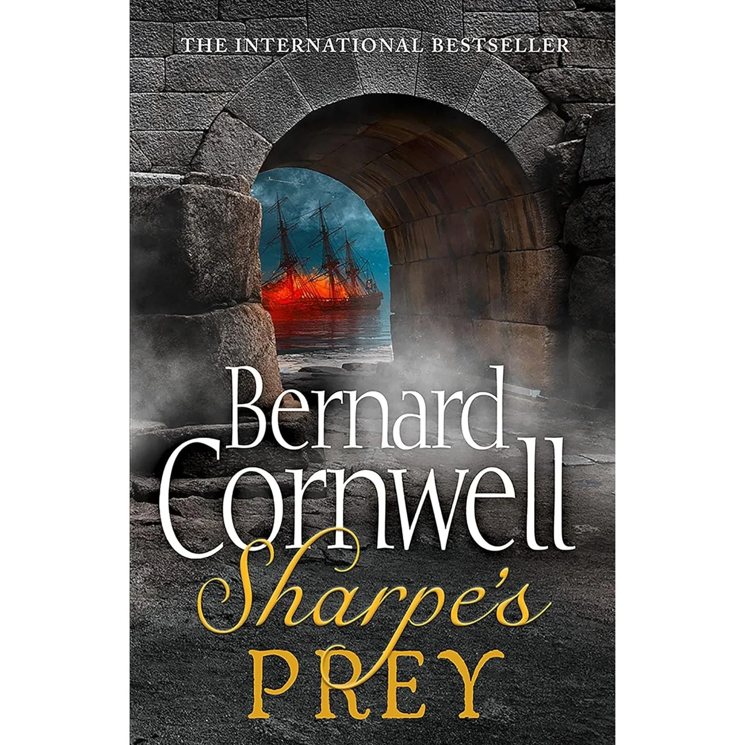 Bernard Cornwell The Sharpe Series 1 To 5 Books Collection Set (Tiger, Triumph, Fortress, Trafalgar, Prey)