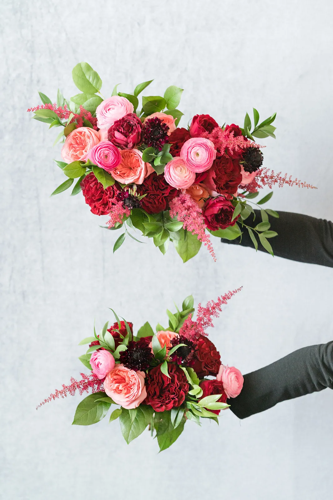Berry Jewel: Bridesmaid Bouquet