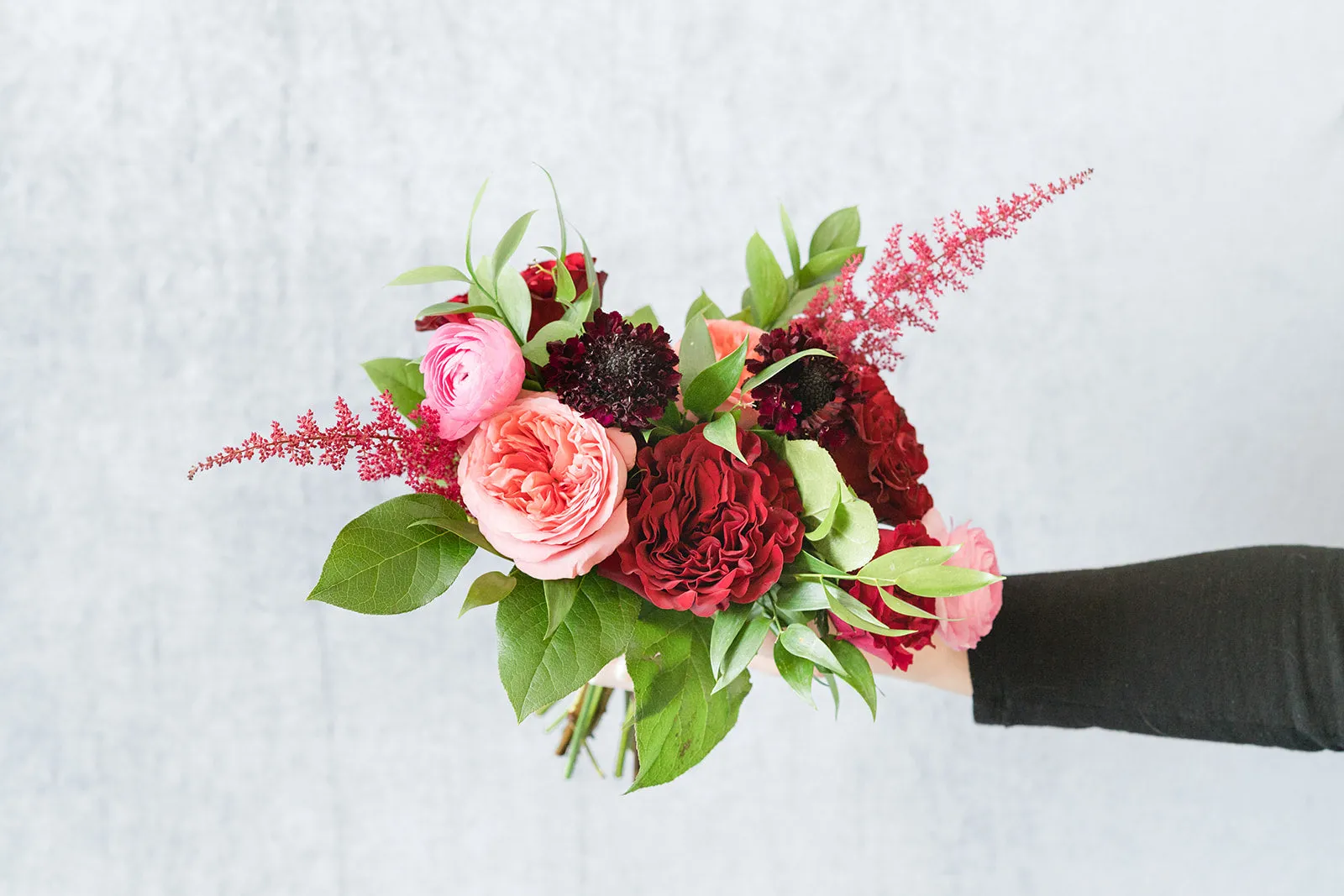 Berry Jewel: Bridesmaid Bouquet