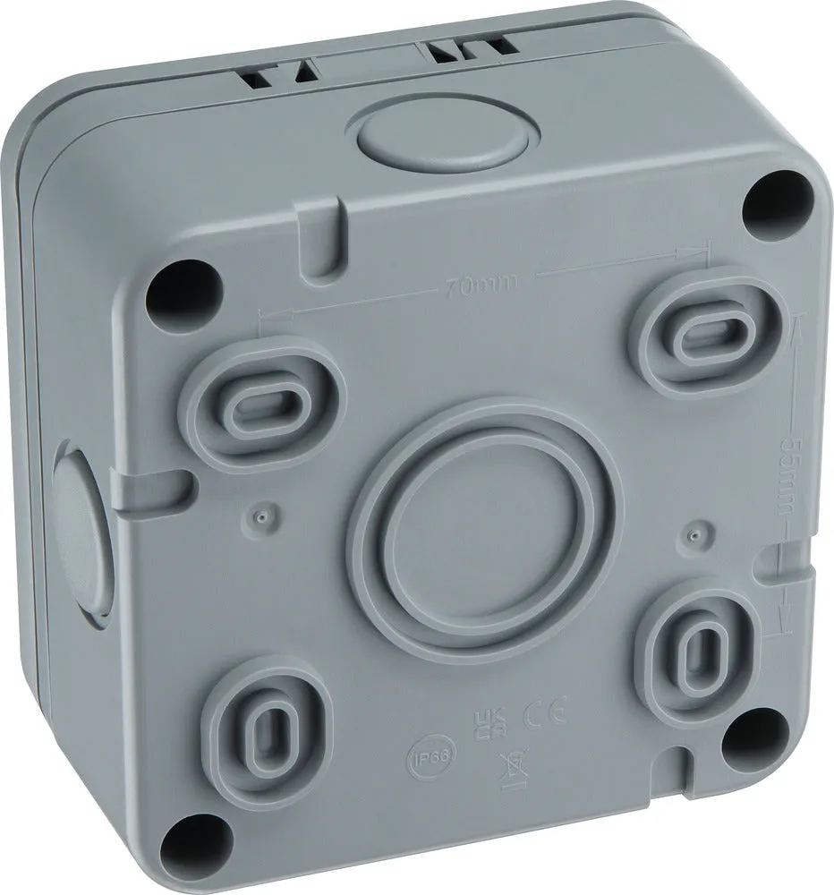 BG WP55ARCD-02 Weatherproof Nexus Storm 13A Type A RCD Protection (Latching)