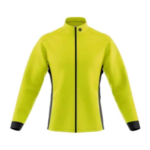 Big and Tall Mens Mizzly Hi Vis Wind Water Resistant Cycling Jacket