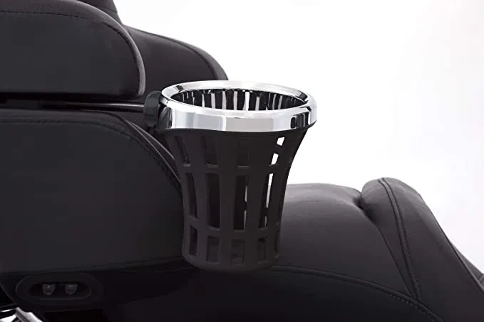 Big Ass® Drink Holder Chrome, '14-up Passenger Mount