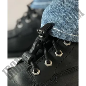 Biker Boot Loops in Basic Black Clasp