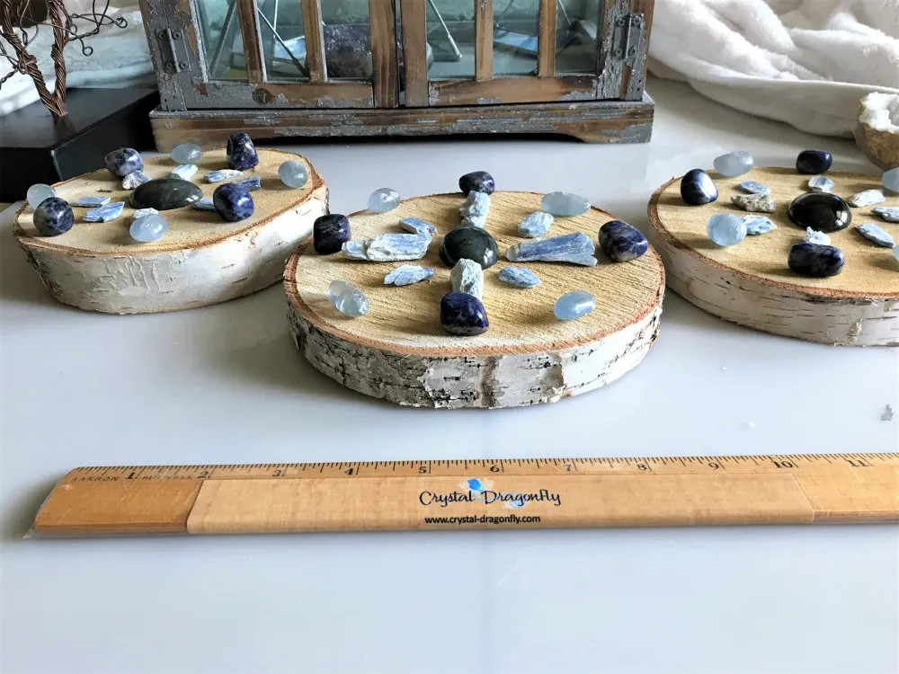 Birch Base for Crystal Grids, Displays FB1743