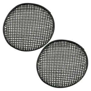 Black Boho Wall Baskets (2-Pack)