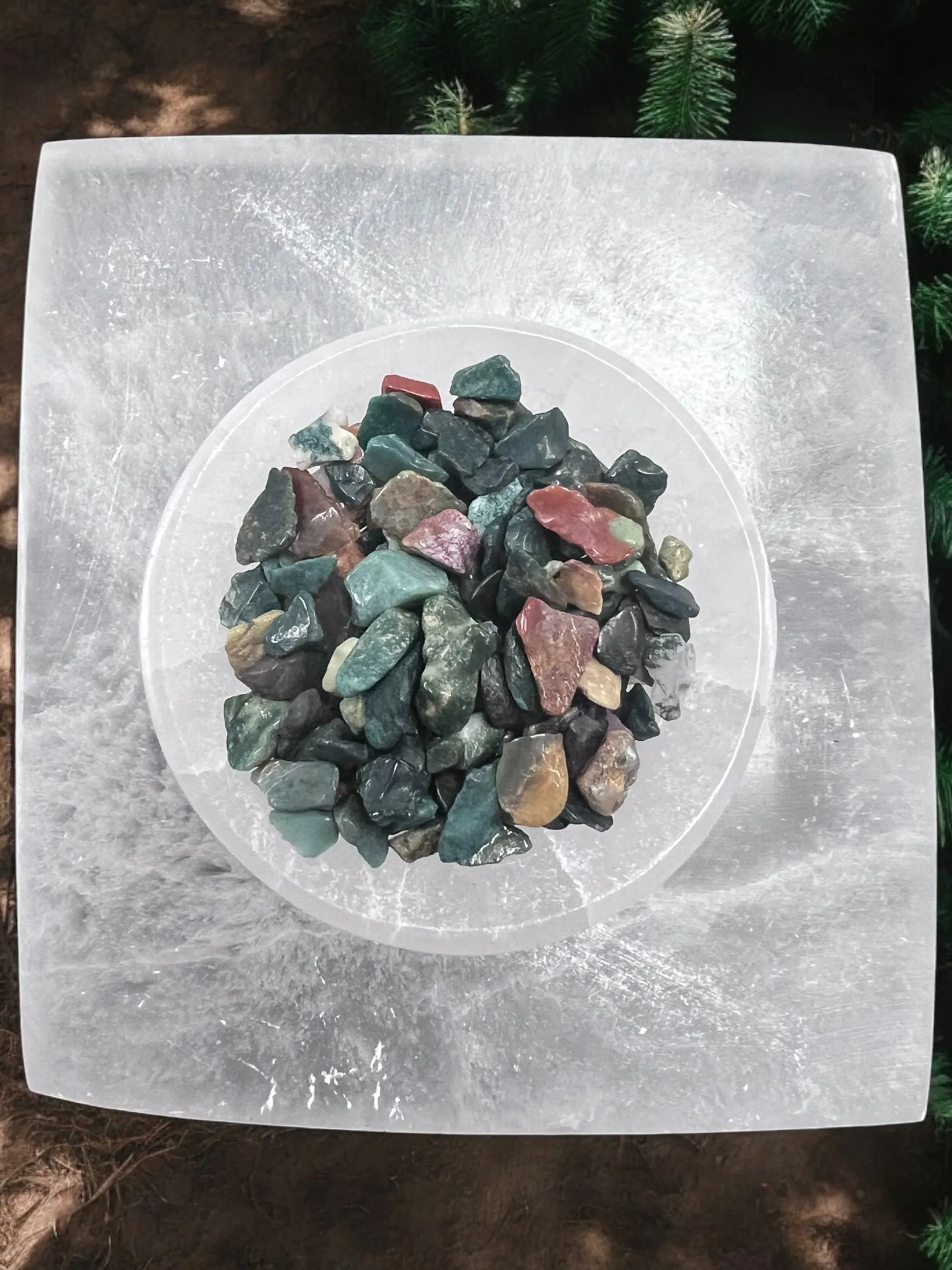 Bloodstone Gemstone Chips