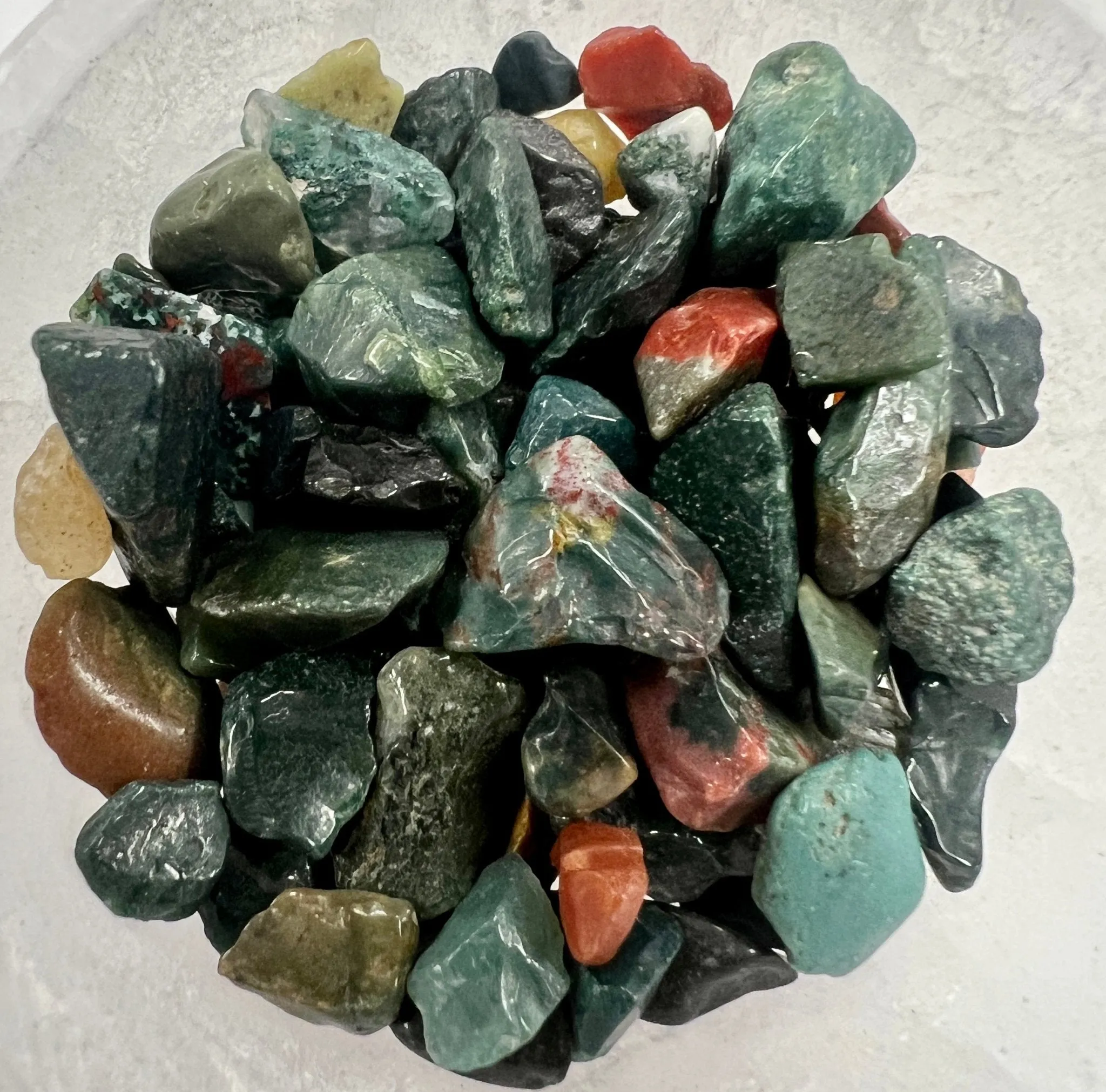Bloodstone Gemstone Chips