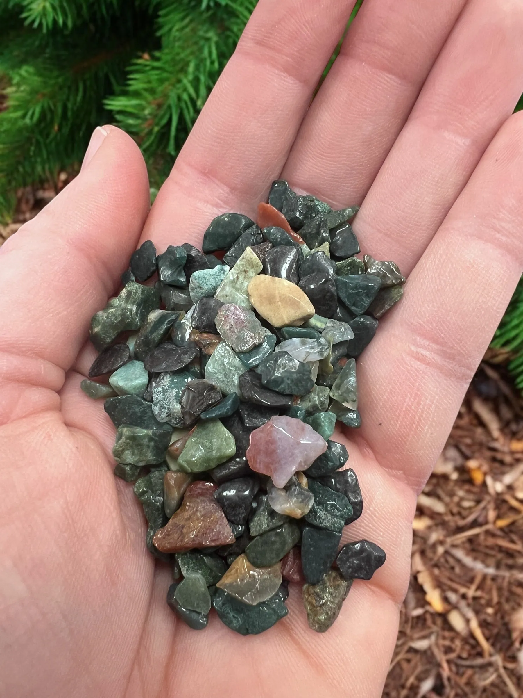Bloodstone Gemstone Chips