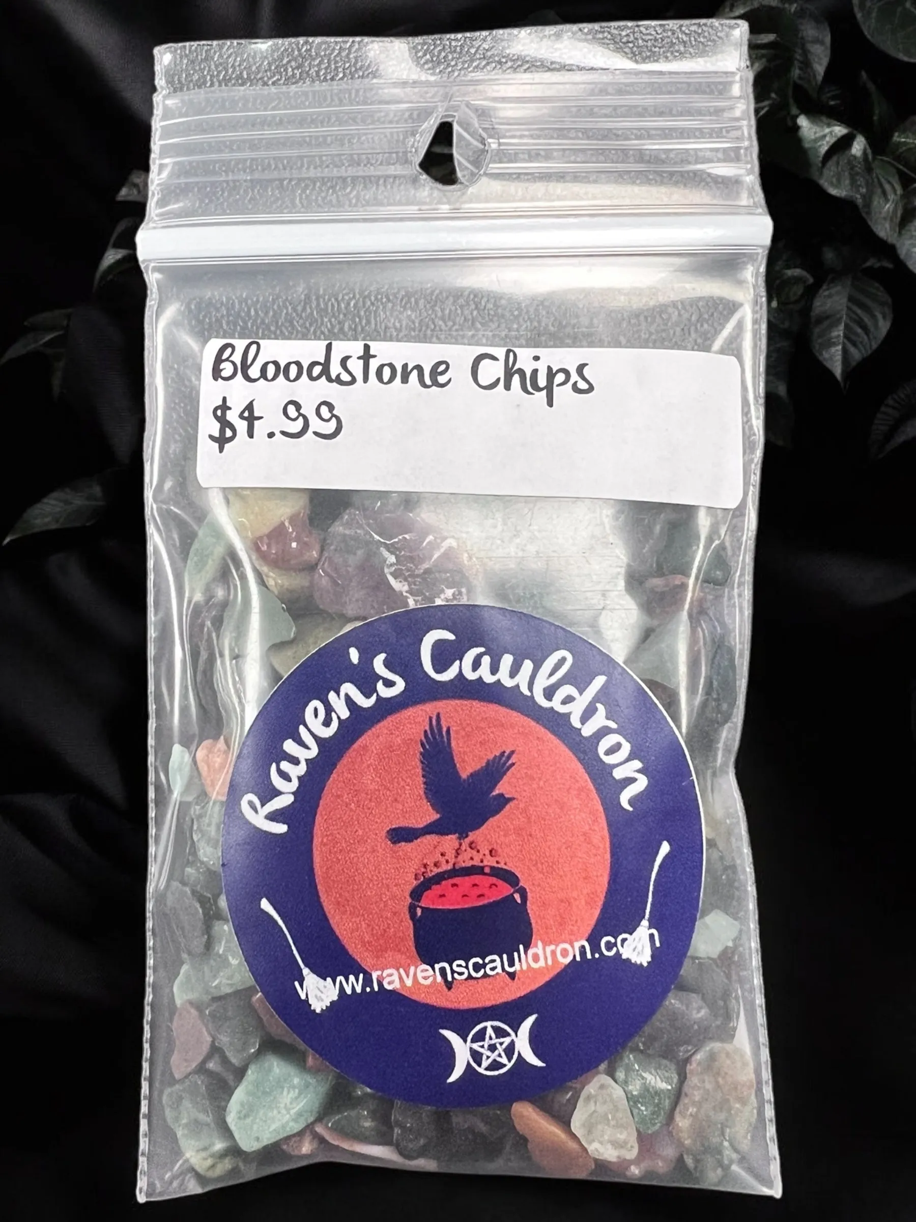 Bloodstone Gemstone Chips