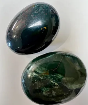 Bloodstone palm stone