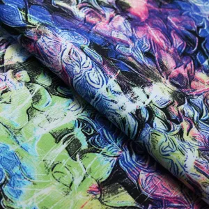Blossom Battle / Printed Nylon Spandex