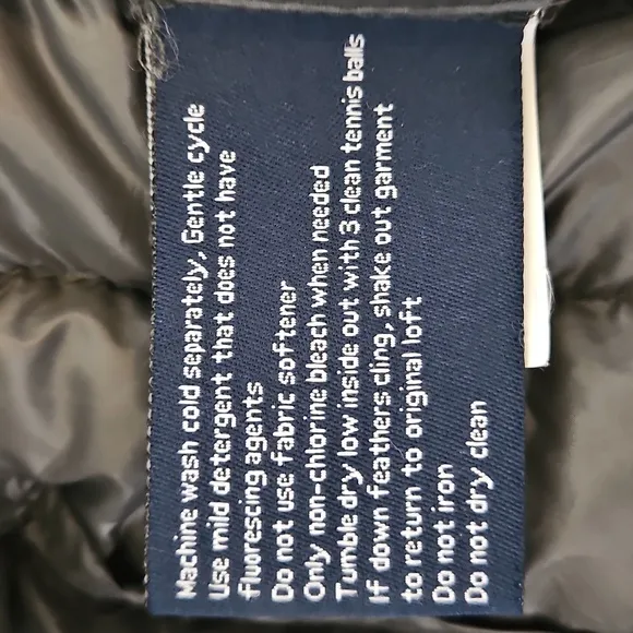 Blue By Saks Fifth Ave Packable Down Jacket Size L