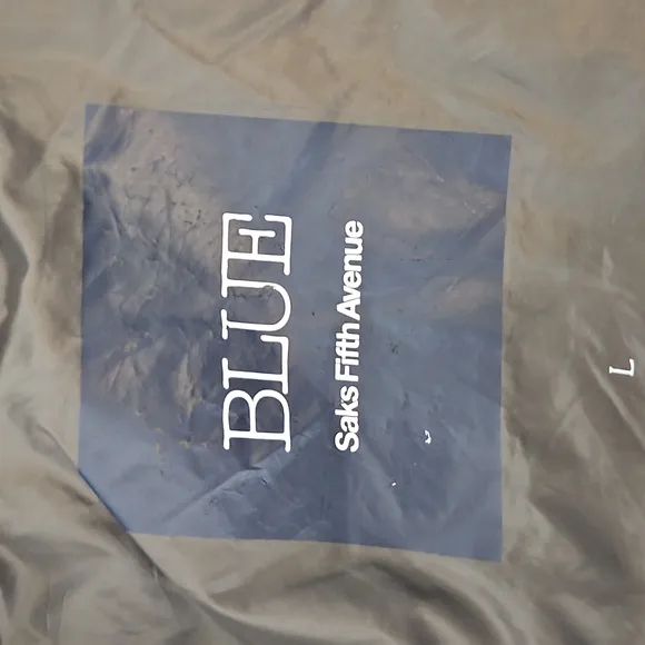 Blue By Saks Fifth Ave Packable Down Jacket Size L