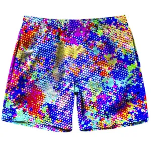 Blue Gush Shorts