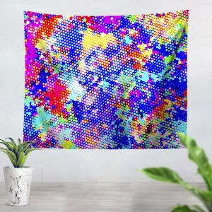 Blue Gush Tapestry