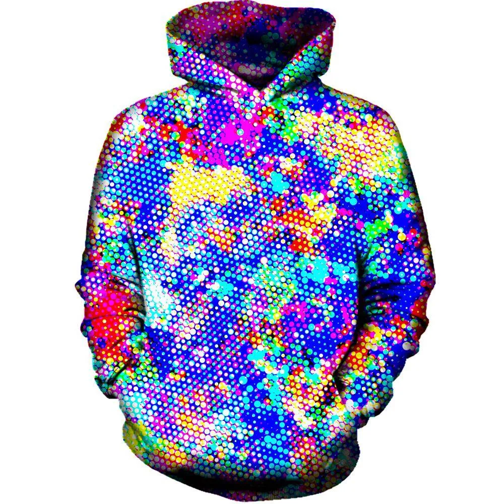 Blue Gush Womens Hoodie