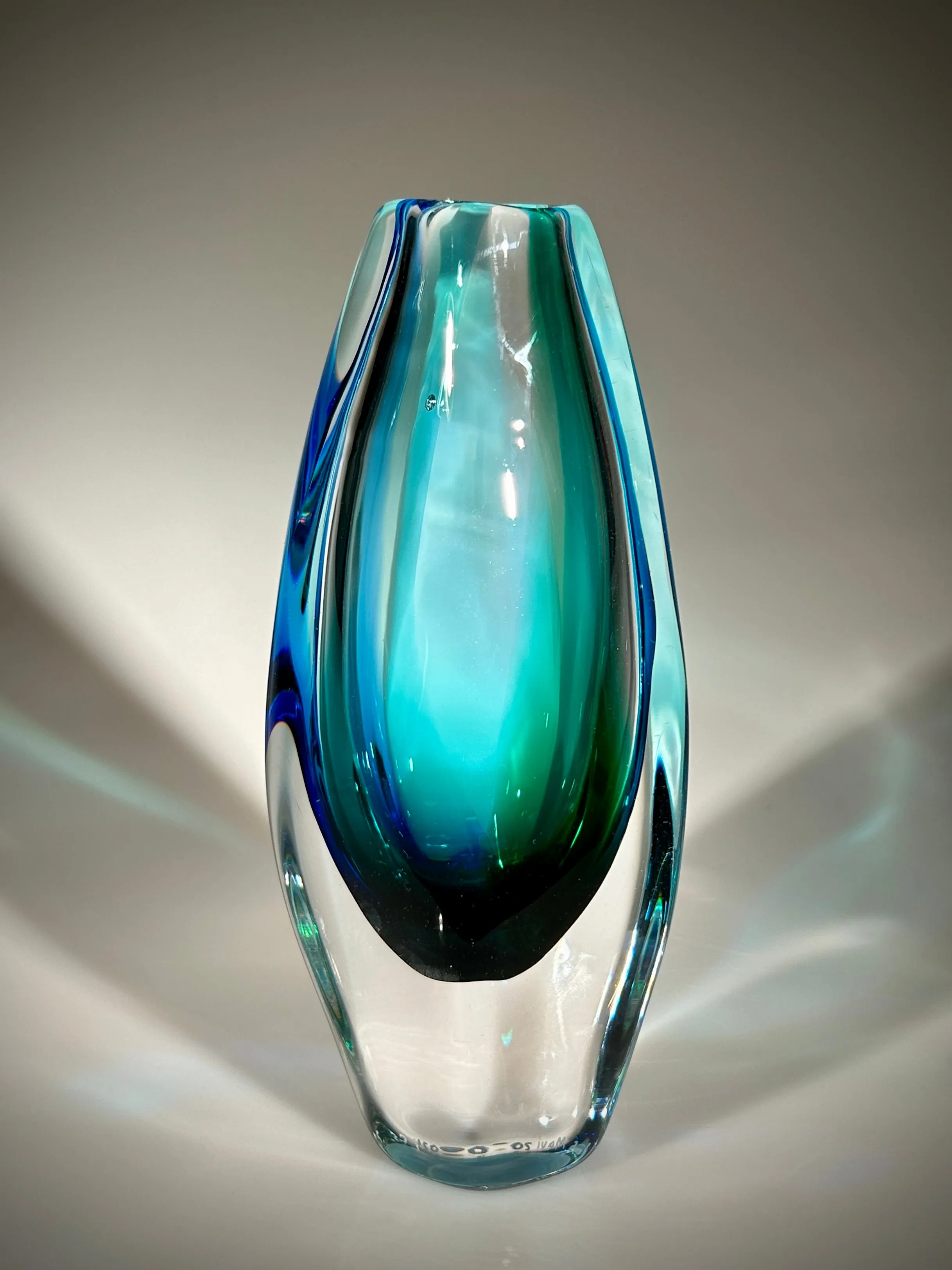 Blue Jewel Vase
