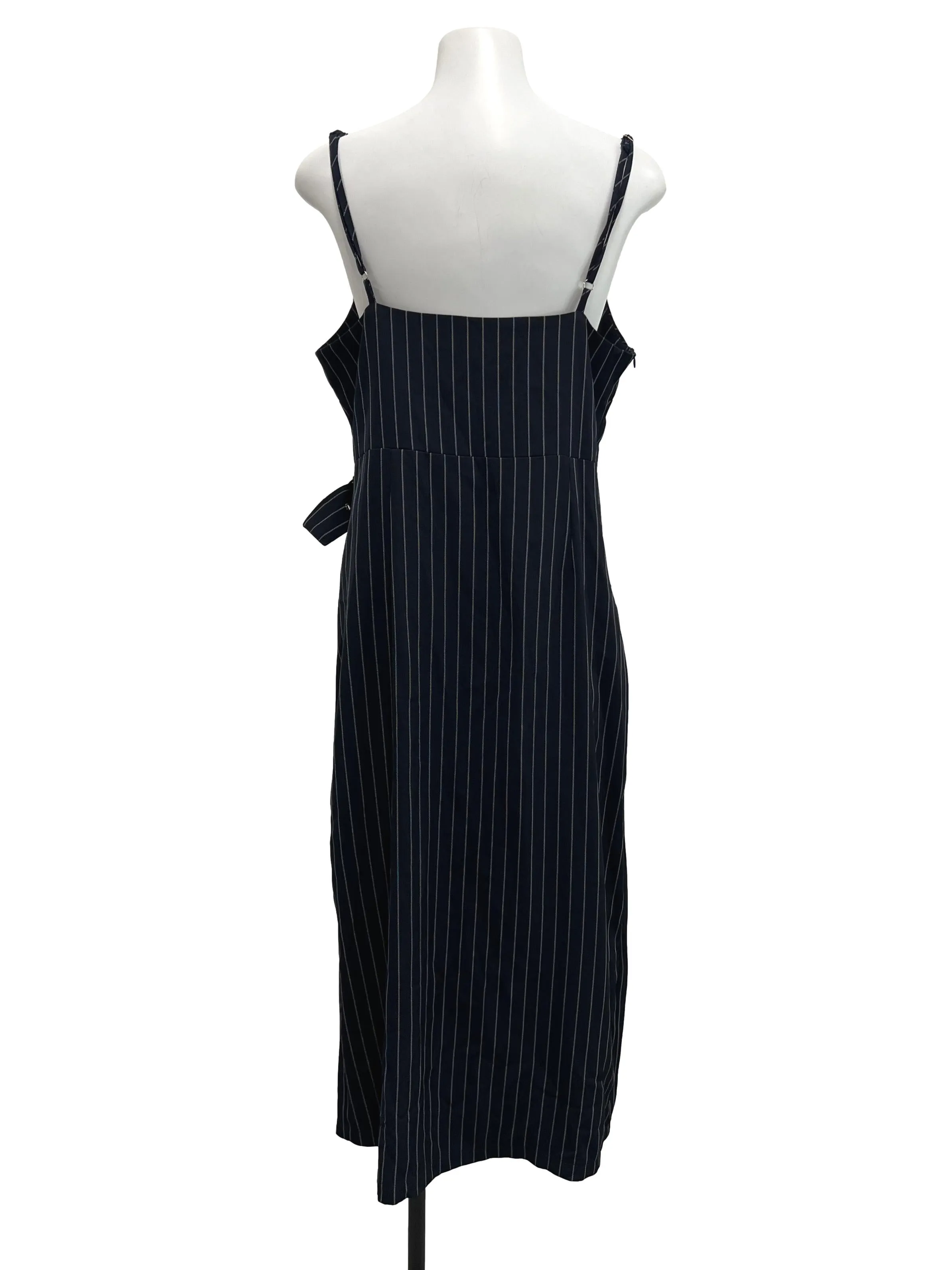 Blue Pinstripe Jumpsuit TEM