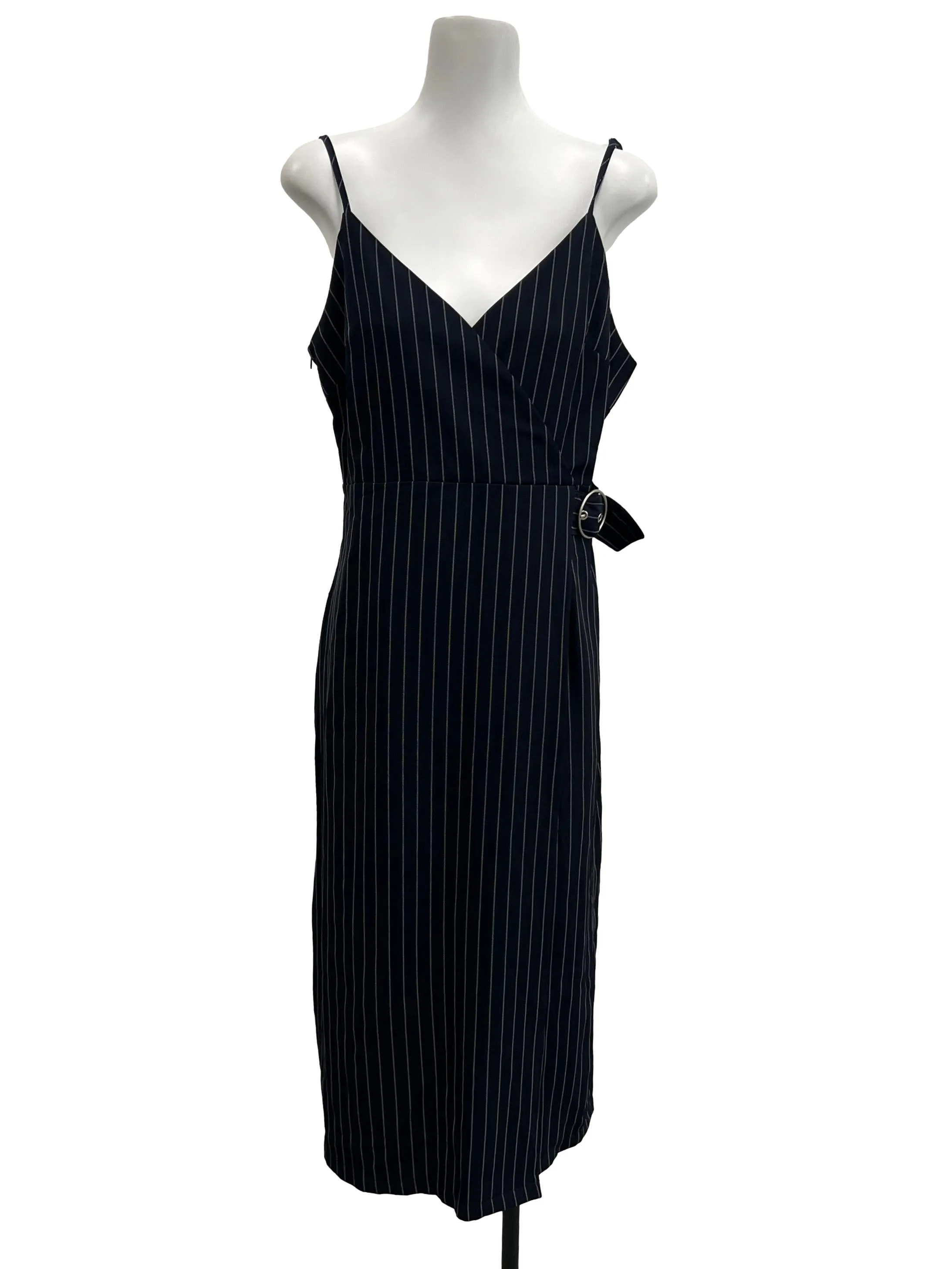 Blue Pinstripe Jumpsuit TEM