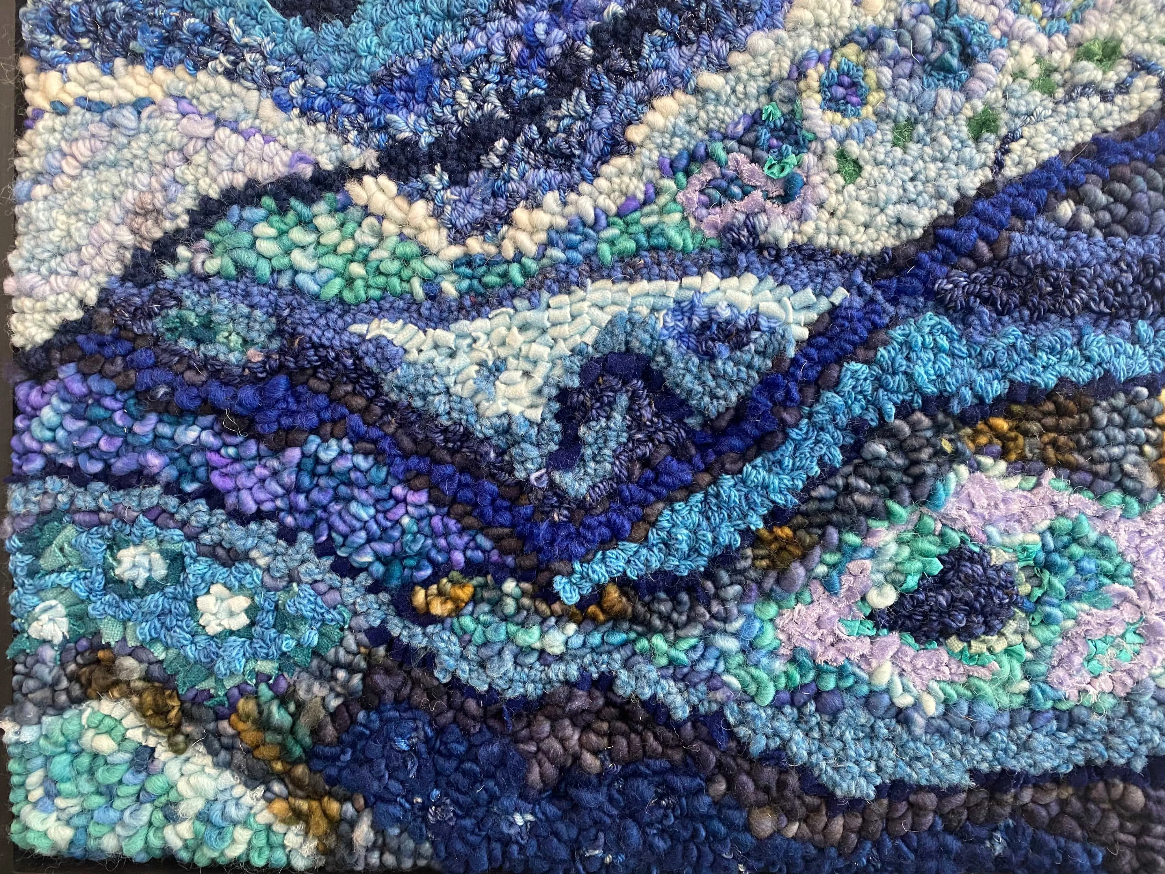 Blue Sea Abstract - A Single Colour Abstract Course