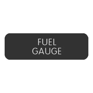 Blue SeaLarge Format Label - "Fuel Gauge" [8063-0561]